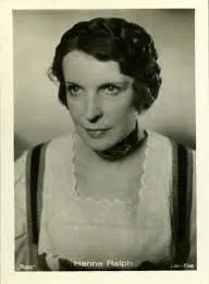 Hanna Ralph - 25 de setembro de 1885, 25 de março de 1978